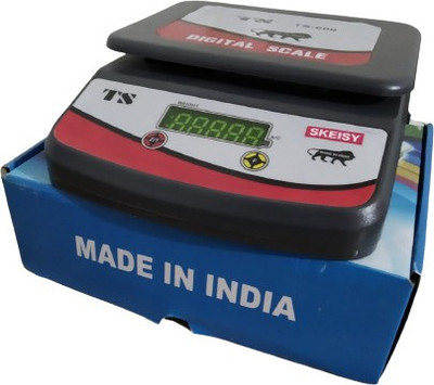 Skeisy new-ts-600-weighing machine and power up to 30kgx1gm and double display Weighing Scale(Black)