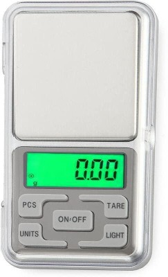 Jexix Mini Pocket Weight Scale Digital 0.01G To 200G For Jewellery/Chem/Kitchen Weighing Scale(Silver)