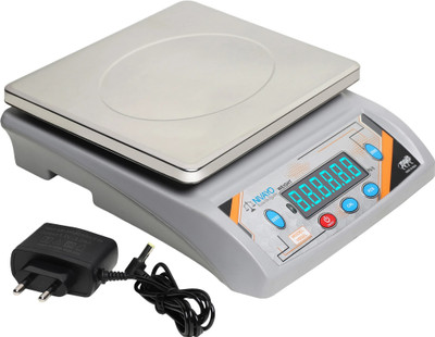 WEIGHOUSE 30 KG Weight Machine with SS Pan Weighing scales Kata Weighing Scale Weighing Scale(White)
