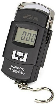 SBTs MZRMR-Weighing Scale Digital Portable Hook Type 50kg,luggage weight machine Weighing Scale(Black)