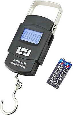 Kelo 10G-50Kg Digital Hanging Tarazu Kata KKal49 Weighing Scale(Black)