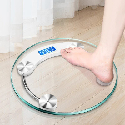 ACU Round Weighing Scale With Multi-Function Weighing Scale(Transparent)