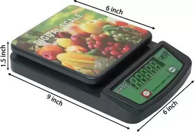 SOYEN SB -470 GREY10 KG Food Machine for Health, Fitness, Home Baking & Cooking Scale Weighing Scale(Grey)