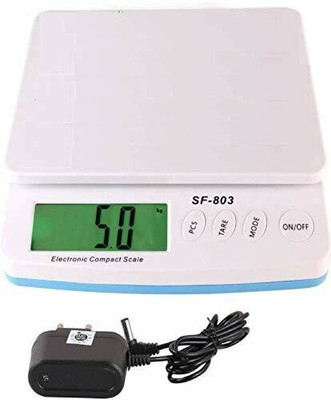SONALEX SF-803 ELECTRONIC COMPACT SCALE FOR SHOP Weighing Scale(White)