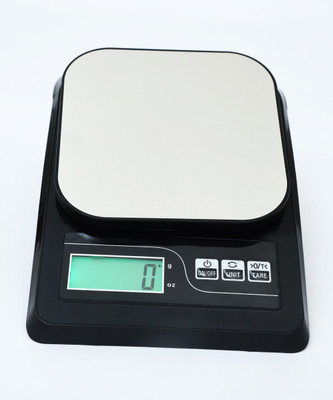 MSNL SF-413 KITCHEN SCALE UP TO 10KG.1GM AND OPERTE BY BATTERY AA (BLACK) Weighing Scale(Black)