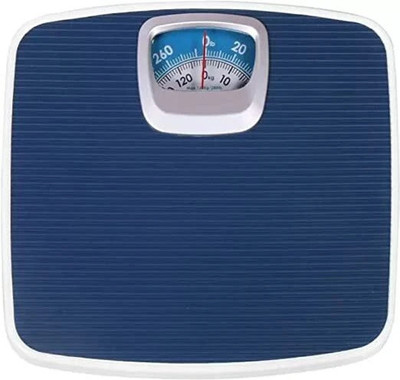 SONALEX Analog Weight Machine Personal Manual Analog Weighing Scale 130 kgs capacity Weighing Scale(Blue)