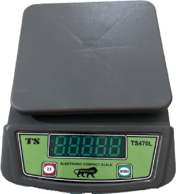 Skeisy ts-470L,10kg x 1g Digital ,kitchen Weighing Scale pawer adapter Weighing Scale(Black)