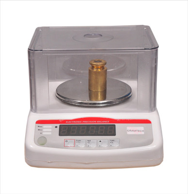 GRAMTECH Digital 600gm x 10mg (0.01g) Jewellery Weighing Scale| Used in Gold & Silver Weighing Scale(White)