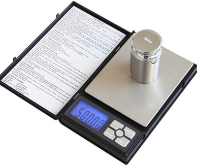 Japsin Digital Pocket Notebook Weight Weighing Scale Weighing Scale(Black)
