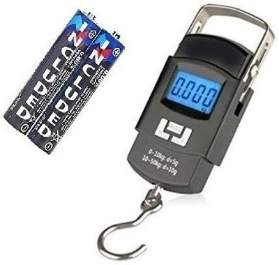 JAMESTOWN Hanging Scale, LCD Screen 50kg Portable Electronic Digital weight scale ZA1 Weighing Scale(Multicolor)