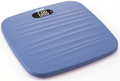 newnik Digital Personal Body Weighing Scale, Strong & Best ABS Build Electronic Bathroom Scales & Weight Machine for Home & Human Balance with 1 Year Warranty & Batteries Included Weighing Scale(Blue)