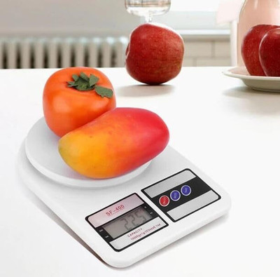 BoldFire Digital Kitchen SF-400 10kg Weighing Scale (White) Weighing Scale(White)