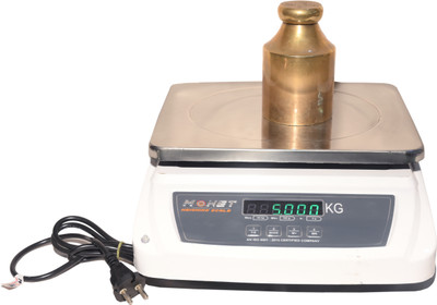monet MS FB 30kg Weighing Scale(White)