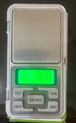 pocket scale standard features Weighing scale small Weighing Scale(Silver)