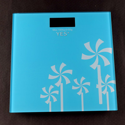 AKI Automatic Digital Bathroom Weight Machine For Accurate Weight Measurement Weighing Scale(Sky Blue)