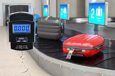 SBTs sbt Weighing Scale Model_76 Weighing Scale(Digital LED Screen with Weighing capacity of 50Kg,Black)