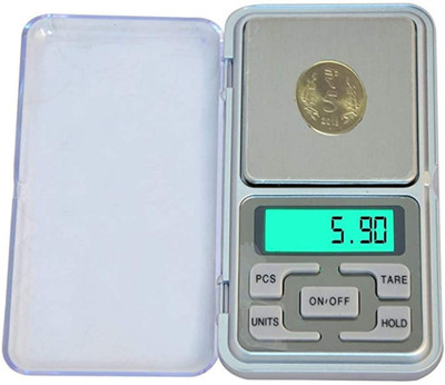 Bravity 200G Pocket Scale Weighing Scale(Silver)