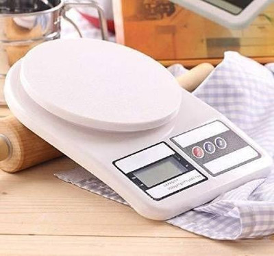 OCEAN THREEZ DIGITAL KITCHEN SCALE 1GM TO 10KG Weighing Scale(White)