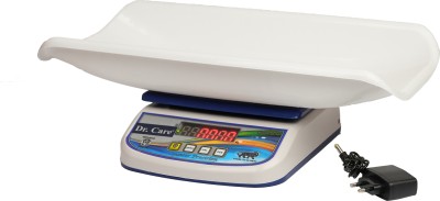 Dr care Digital Baby, Infant, & Toddler Tray Weight Scale - Up to 30kg - LCD Display Weighing Scale(White)