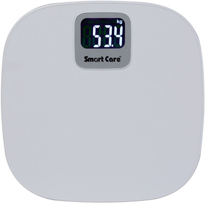 Smart Care Electronic Bathroom Weighing Scale High-Precision Digital Body with Auto Step-On Weighing Scale(White)