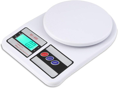 Home Trade Kitchen Weighing Scale 1g to 10 Kg Displays Units in Grams & OZ. Weighing Scale(White)