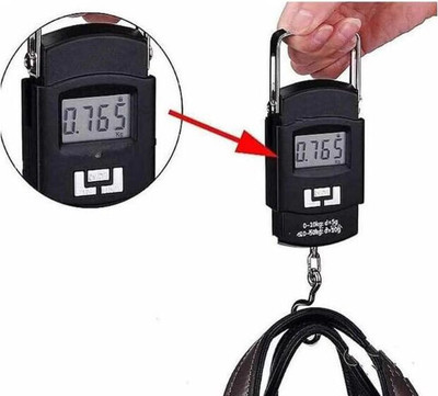 Shubhishopee Handheld Weighing Device Weighing Scale(Black)