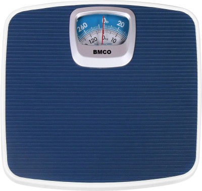 BMCO Analog Weight Scale Reliable Weighing Solution for Home and Kitchen Weighing Scale(Blue)