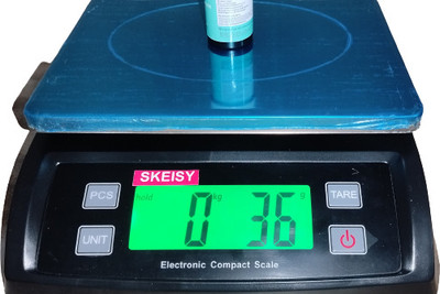 Skeisy SF-802 DIGITAL WEIGHING MACHINE WITH POWER UP 30KGX1GM Weighing Scale(Black)