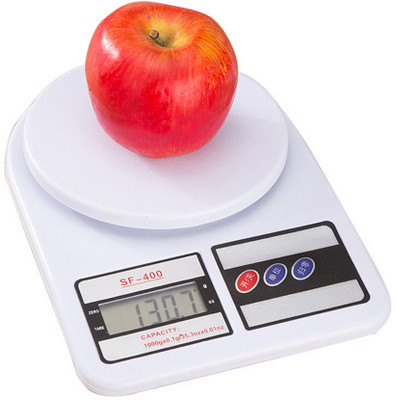 RB Point Digital 1Gram-10 Kg Weight Scale Lcd Kitchen Weight Scale Machine Weighing Scale(White)