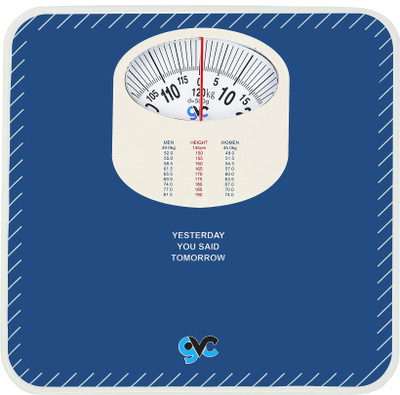 GVC Iron Analog/Manual (Blue) Weighing Scale(Blue)