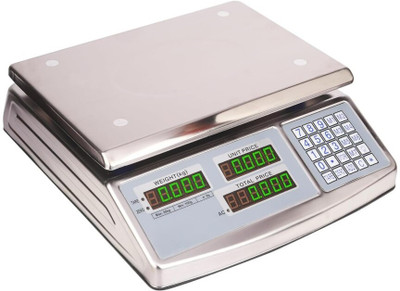 Neo Super Price Computing Weighing Scale Table Top Weighing Scale For Shop Weighing Scale(Silver)