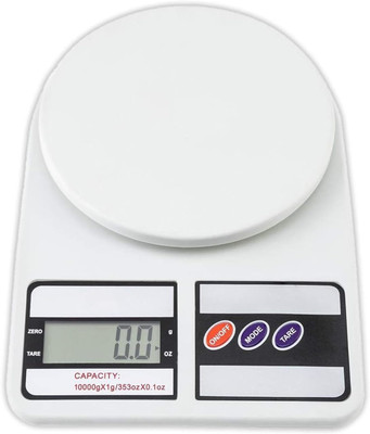 ASTOUND Digital Kitchen Weighing Scale Portable Weighting Machine Weighing Scale(White)