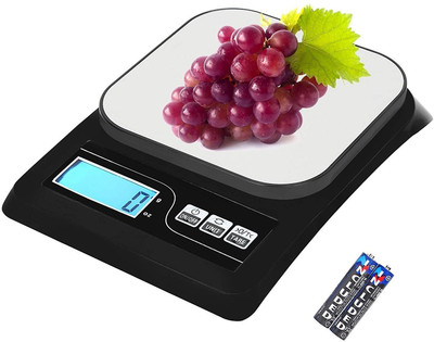 Siya Shine Smart Electronic Digital 10 Kg Weight Scale, weighing scale capacity10kg YR01 Weighing Scale(Black)