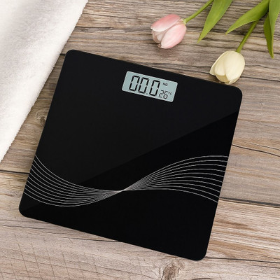 RiDiGo Digital Electronic Weight Machine For Human Body Weighing Scale Weighing Scale(Black)