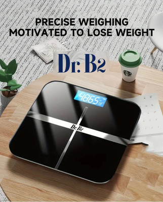 KEYMAX Personal Bathroom Digital Weight Machine for body weight measurement Weighing Scale(Black, Multicolor)