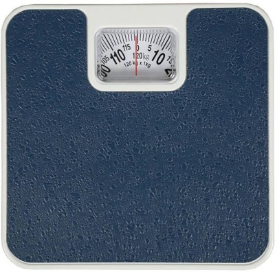 QNOVE Analog Weight Machine With 120Kg Capacity Personal Scale For Human Body CQXP33 Weighing Scale(Blue)