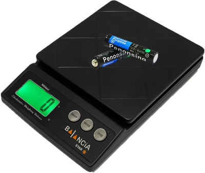 VBR's Group 10Kg x 5g Electronic Kitchen Scale With Fast Response Sensor For Kitchen Home Weighing Scale(Black)