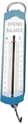 wkm Flat Spring Balance, 1kg/10N Weight Capacity Weighing Scale(Blue)