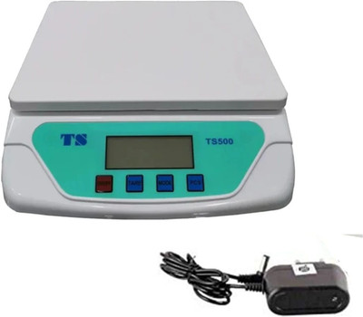 WEIGHOUSE 30KG Counter Weight Scale with High Precision Sensor & Power Adaptor Weighing Scale(White)