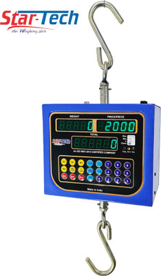 star-tech Price computing & piece counting scale 100 Weighing Scale(Blue color)