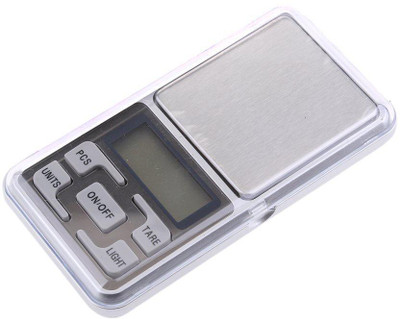 Jexix Mini Pocket Weight Scale-Silver Weighing Scale(Silver)