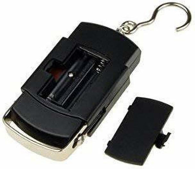 Marttnest ME-02 50 kg Portable Electronic Digital Luggage Scale Weighing Scale (Black) Weighing Scale(Black)