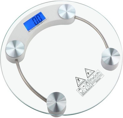 Venus Electronic Digital Personal Health Weight Machine for Body Weighing Scale(White)