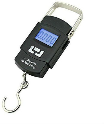 SBTs Portable Metal Hook Type Weighing Scale Heavy Duty Weighing Scale(Black)