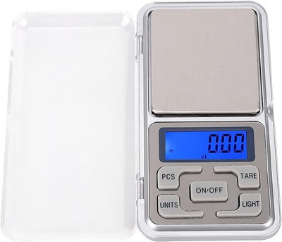 BTS Digital scale in pocket format, Pocket Scale, Jewelry scale 0.01-300g Weighing Scale(Silver)