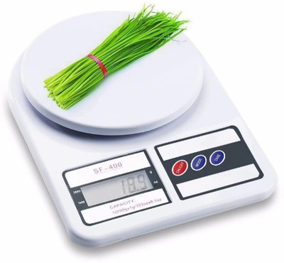 FST Electronic Weight Machine With Digital LCD Display Mini Weighting Scale 2g-10kg Weighing Scale(White)