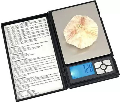 SELMEZ Notebook Series Digital Jewellery Plastic Weighing Scale(Black)