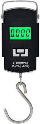 Zqoum 50Kg Portable Luggage Hanging Weight Machine Digital Weighing Scale Weighing Scale(Multicolor)