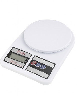 VENTERPRISE Electronic Kitchen Scale 10Kg Max Weighing Scale(White)