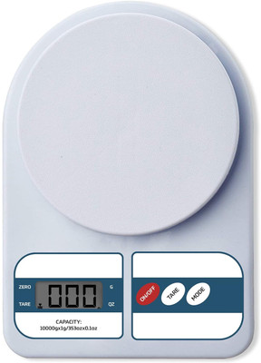 Misuhrobir Electronic Kitchen Scale 10Kg Weighing Scale(White)
